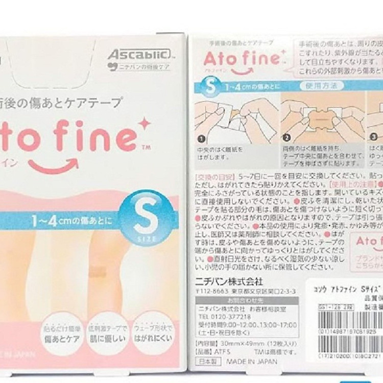 BĂNG CHĂM SÓC VẾT SẸO SAU PHẪU THUẬT- NICHIBAN NHẬT BẢN