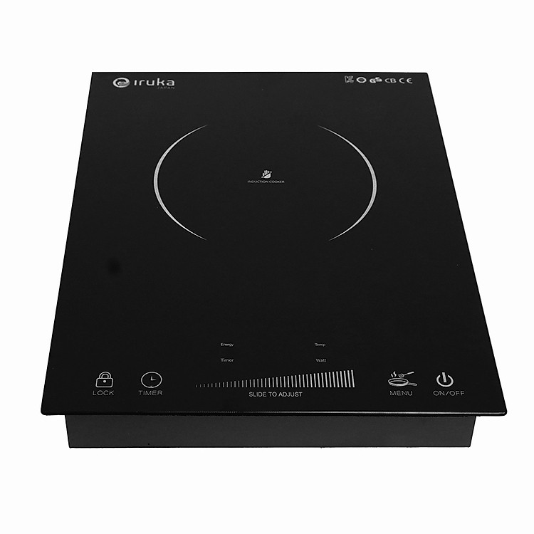 Bếp đơn điện từ Iruka I-111 (2000W) - Hàng chính hãng
