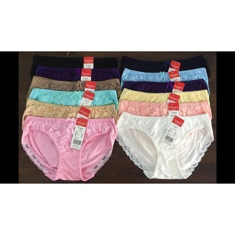 Combo 5 Quần Lót Cotton Pha Ren Cao Cấp hàng việt nam 02