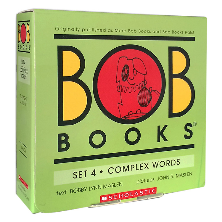 Sách Bob Books Set 4: Compound Words - Paperback
