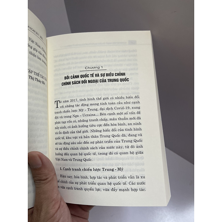 QUAN HỆ VIỆT NAM – TRUNG QUỐC GIAI ĐOẠN 2017 - 2022: Những Điều Chỉnh Chính Sách Của Trung Quốc Và Hàm Ý Đối Với Việt Nam - Ảnh 2