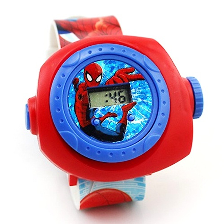Đồng hồ CHIẾU 20 HÌNH SIÊU NHÂN cho bé trai