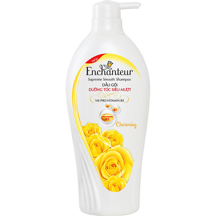 Dầu Gội Dưỡng Tóc Siêu Mượt Enchanteur Charming Chai 650g