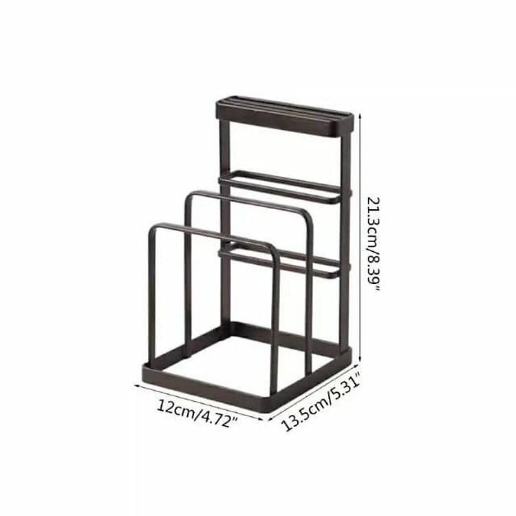 Kệ cắm dao kéo thớt đa năng bằng thép cao cấp