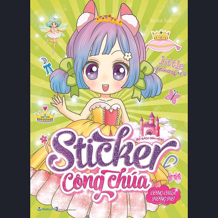 Bộ Sách Dán Hình Sticker Công Chúa - Vanlangbooks
