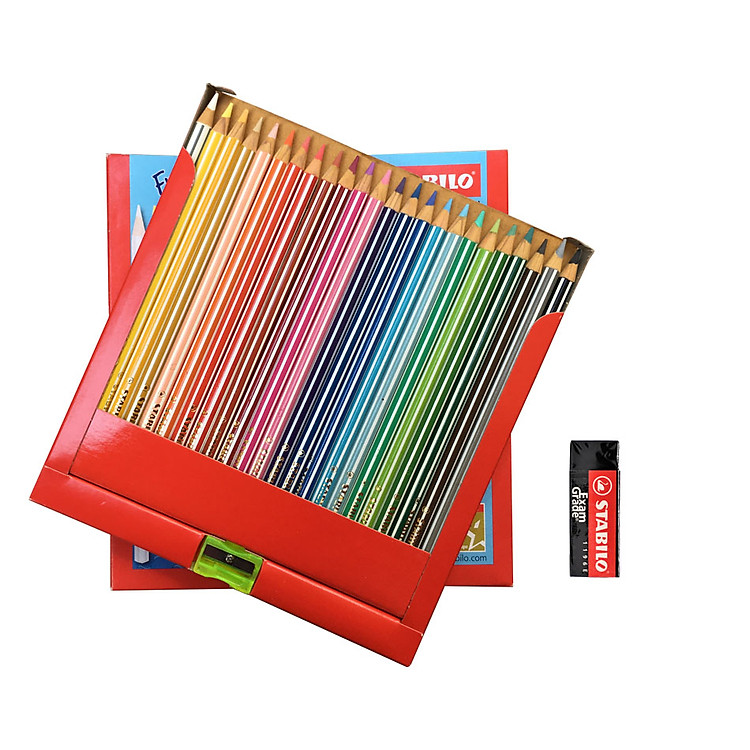 Bộ Chì Màu Swans 24 Màu (Hộp 24 màu) - Ảnh 3