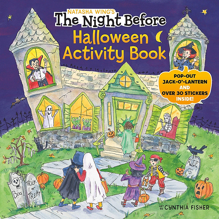 The Night Before Halloween Activity Book - Ảnh 3