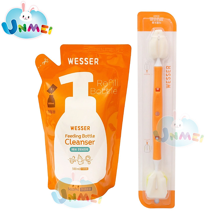 Mua COMBO TÚI + CÂY RỬA BÌNH SỮA WESSER Đảm bảo Giá tốt