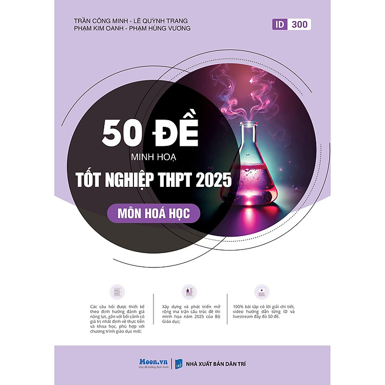 50 Đề Minh Họa Tốt Nghiệp THPT 2025 - Môn Hóa Học - Ảnh 3