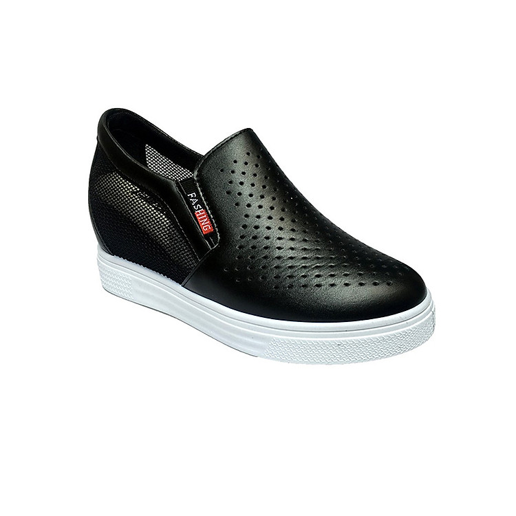 Giày Nữ Độn Đế 6cm H35D - Đen