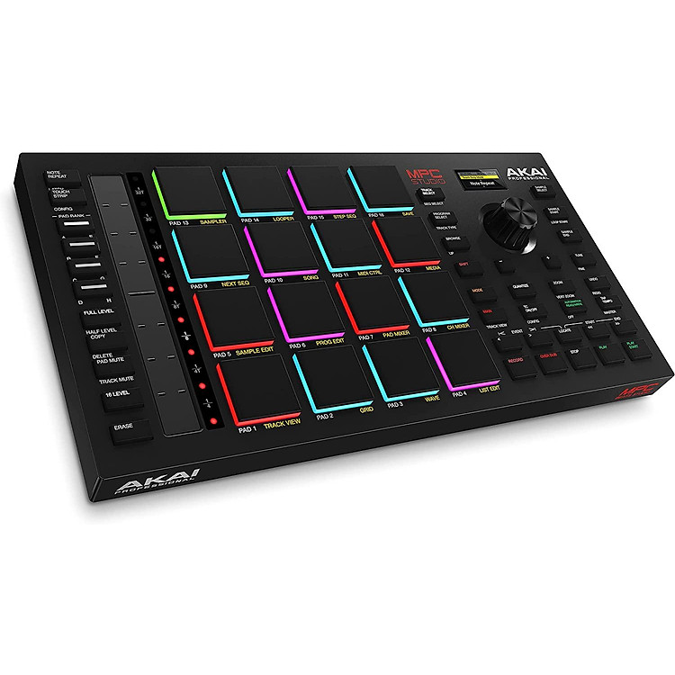 Akai Professional MPC Studio MIDI Controller Beat Maker with 16 Velocity Sensitive RGB Pads Full MPC 2 Software assignable Tou