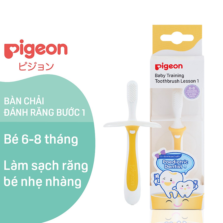 Mua Bàn Chải Đánh Răng Cho Bé Pigeon Chính hãng Tiết kiệm - Hình ảnh 2