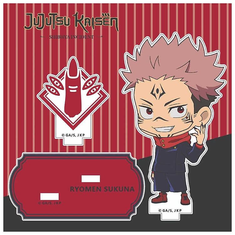 Mua Đồ Chơi Chibi Acrylic Jujutsu Kaisen - Ryomen Sukuna Chính hãng Ưu đãi - Hình ảnh 3