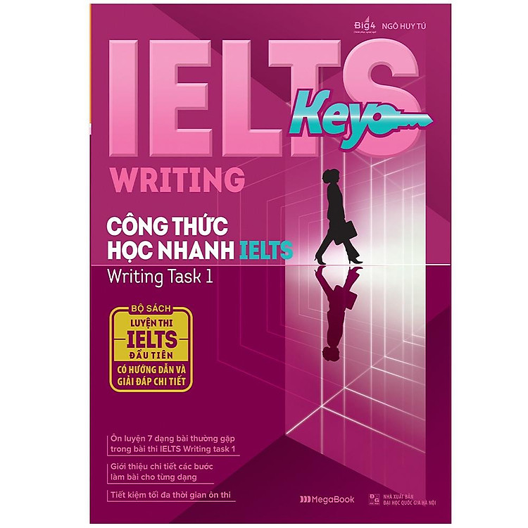IELTS KEY WRITING – Công thức học nhanh IELTS Writing Task 1