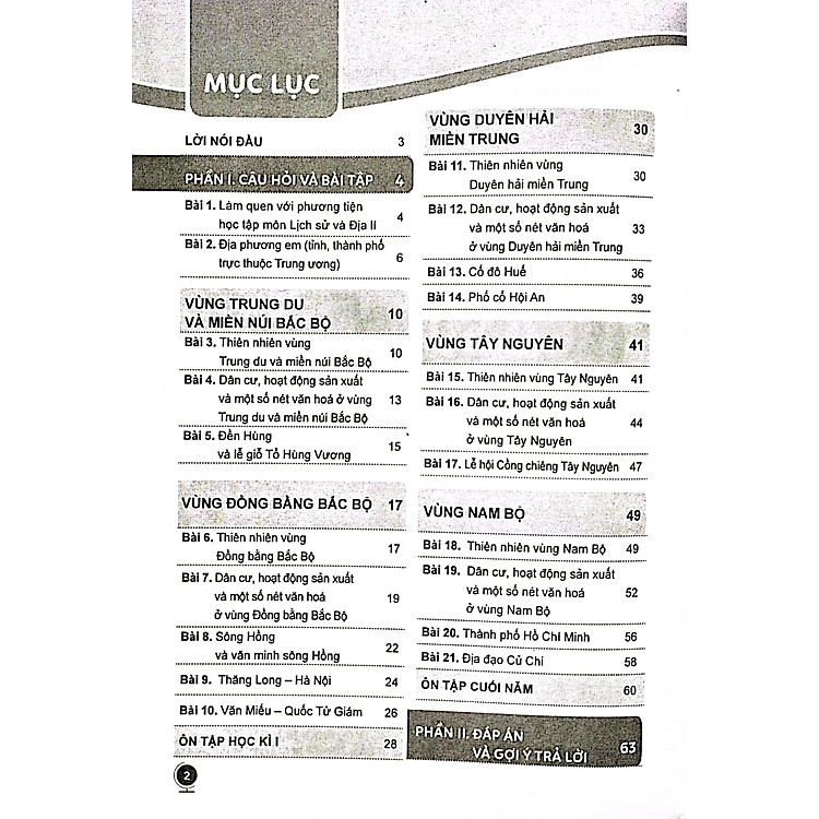 Bài Tập Lịch Sử Và Địa Lí 4 (Cánh Diều) (2023) - Ảnh 6