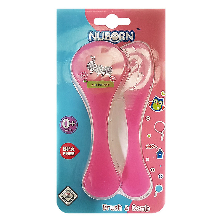 Bộ Lược Cho Bé Nuborn - VT4004 - Giao Màu Ngẫu Nhiên