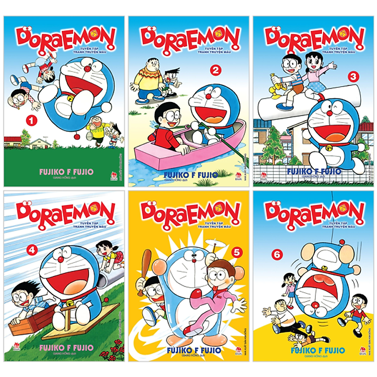 Doraemon – Tuyển Tập Tranh Truyện Màu (Tập 1 – 6)