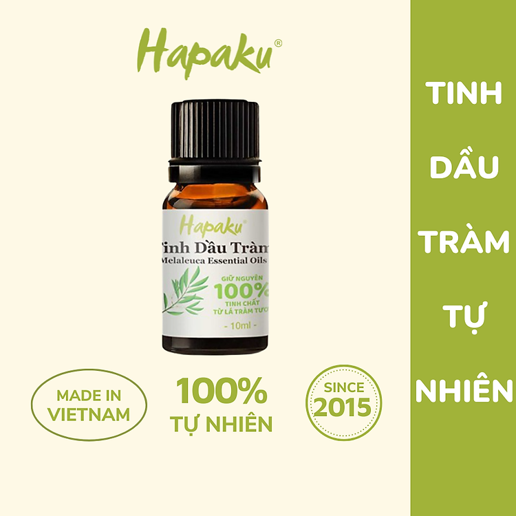 Tinh Dầu Tràm Tự Nhiên Nguyên Chất 10ml Hapaku