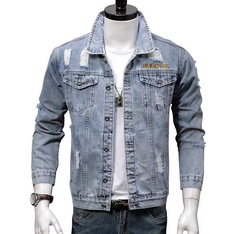 Áo khoác jean nam phong cách hàn quốc KN2
