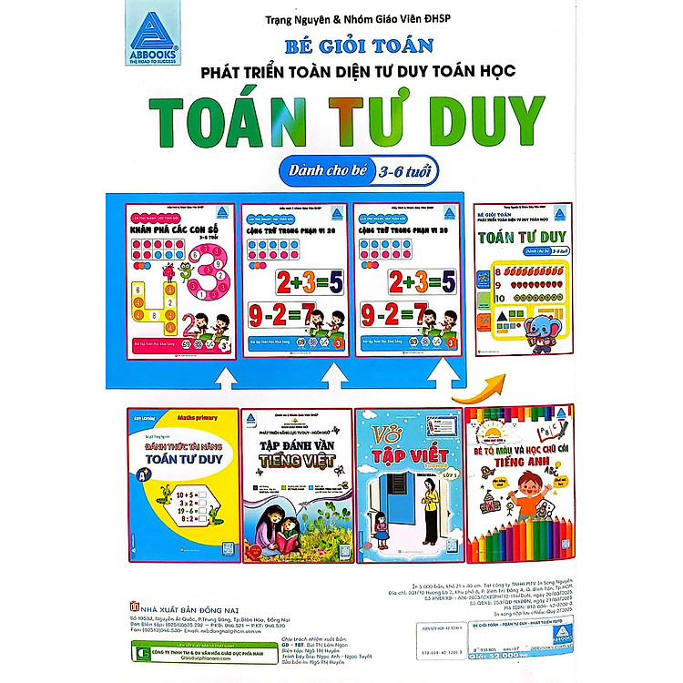 Bé Giỏi Toán - Phát Triển Toàn Diện Tư Duy Toán Học (Dành Cho Bé 3-6 Tuổi) - Ảnh 7