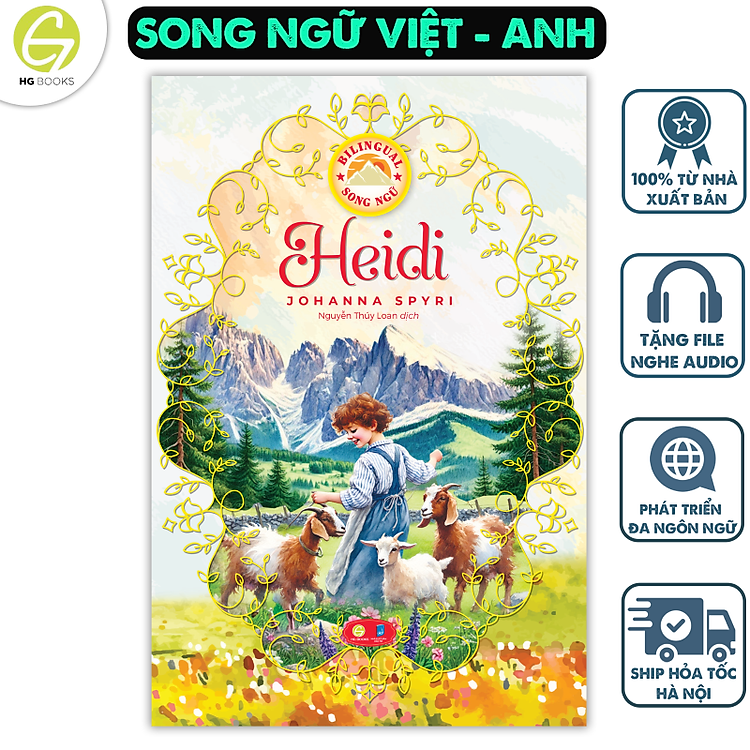 Heidi – Sách Song Ngữ Kinh Điển