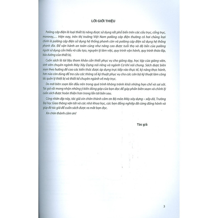 Sử Dụng, Bảo Dưỡng Và Tháo Lắp Palăng Cáp Điện - Ảnh 7