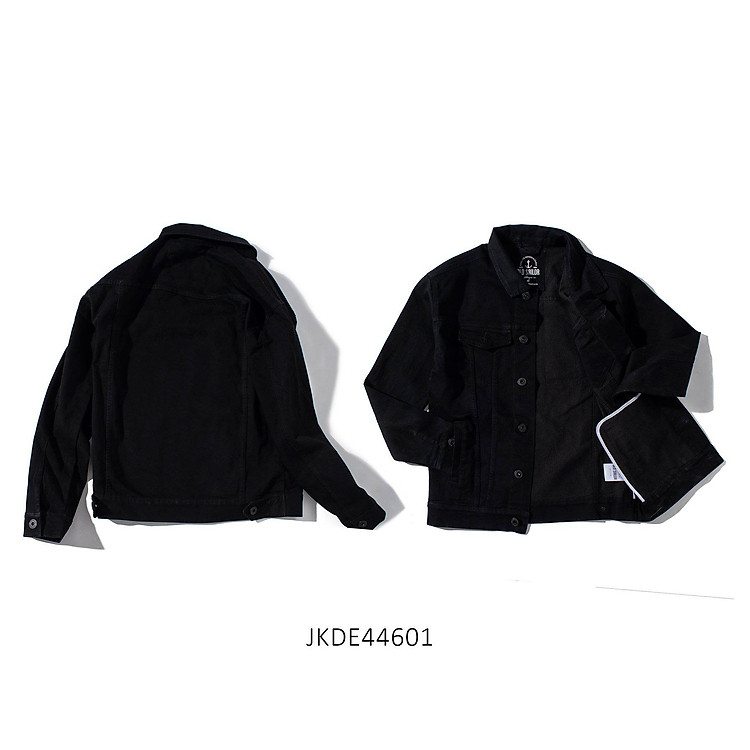 Áo Khoác Denim Jacket Black BigSize