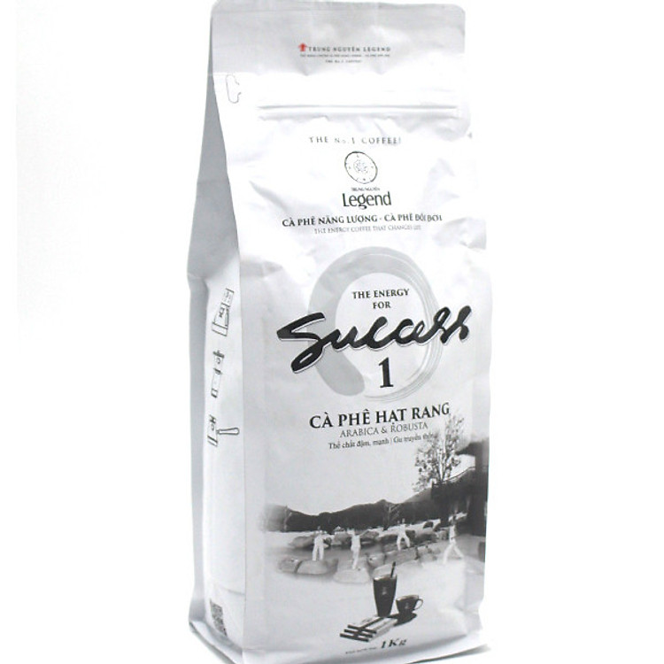 Cà Phê Hạt Mộc Trung Nguyên Success 1 Túi 1Kg