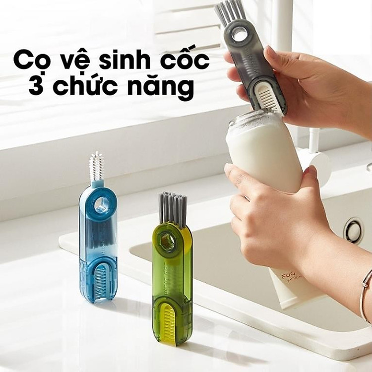 Cọ Rửa Bình Sữa 3 Trong 1 JoyMall Giá rẻ - Hình ảnh 2