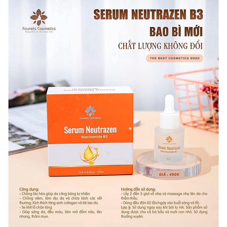 Serum Neutrazen B3 20ml Fourets Cosmetics