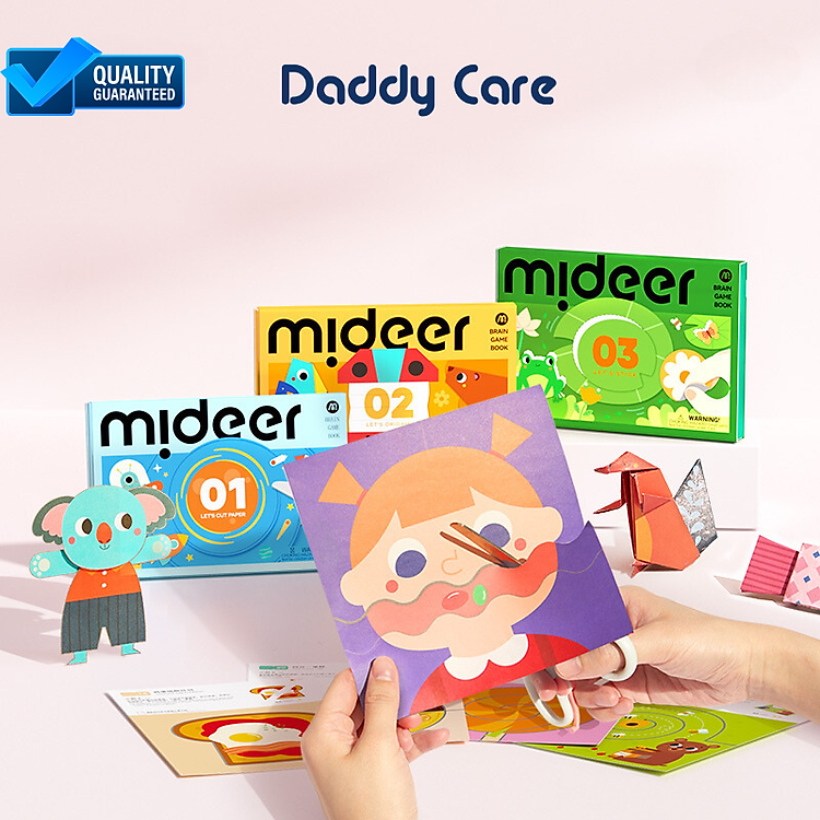 Giấy Màu Thủ Công Origami (Cắt dán 3 cấp độ)