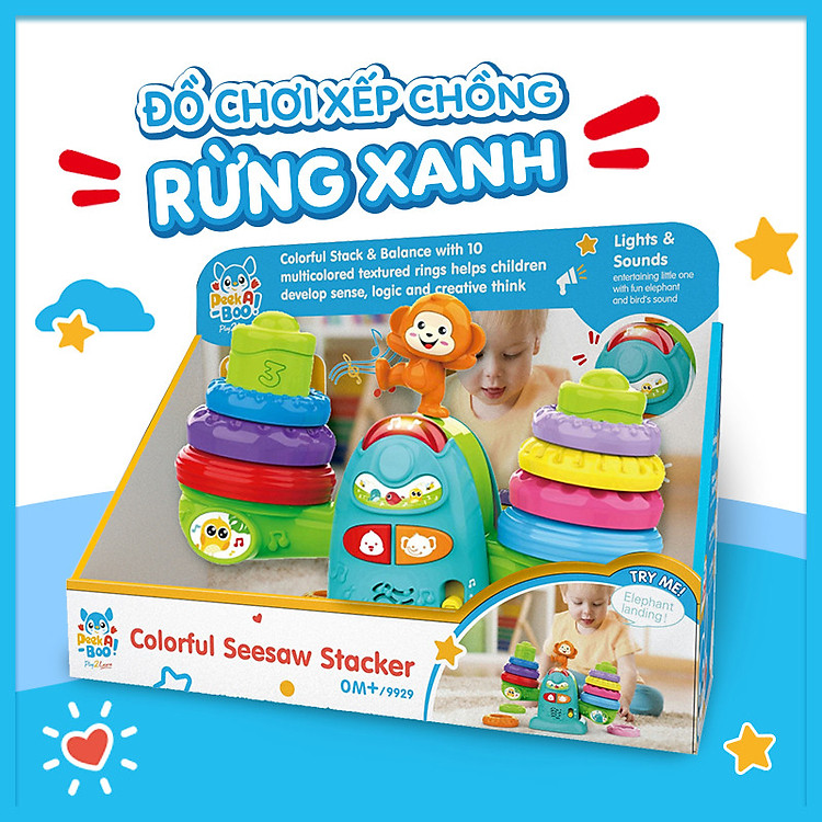 Mua tại Lazada: Mua Đồ Chơi PEEK A BOO Rừng Xanh 9929 Chính hãng Tiết kiệm