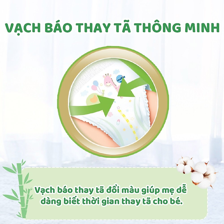 Mua Combo 2 gói tã Molfix thiên nhiên Uy tín Tiết kiệm - Hình ảnh 4