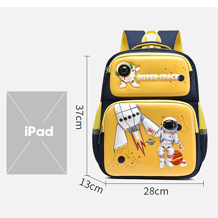 Ba Lô Học Sinh Cao Cấp BEE GEE HS1218 - Xám - Ảnh 6