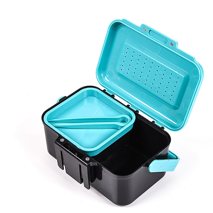 Hộp đựng mồi câu đeo thắt lưng LEO 27778 Hàng chính hãng