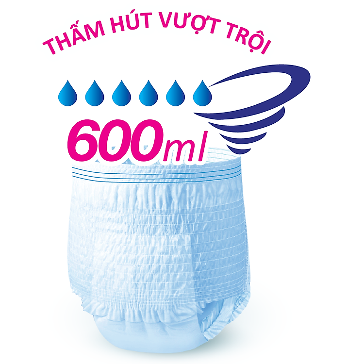 Combo 2 Tã quần SunMate size XL Chính hãng Ưu đãi - Hình ảnh 4