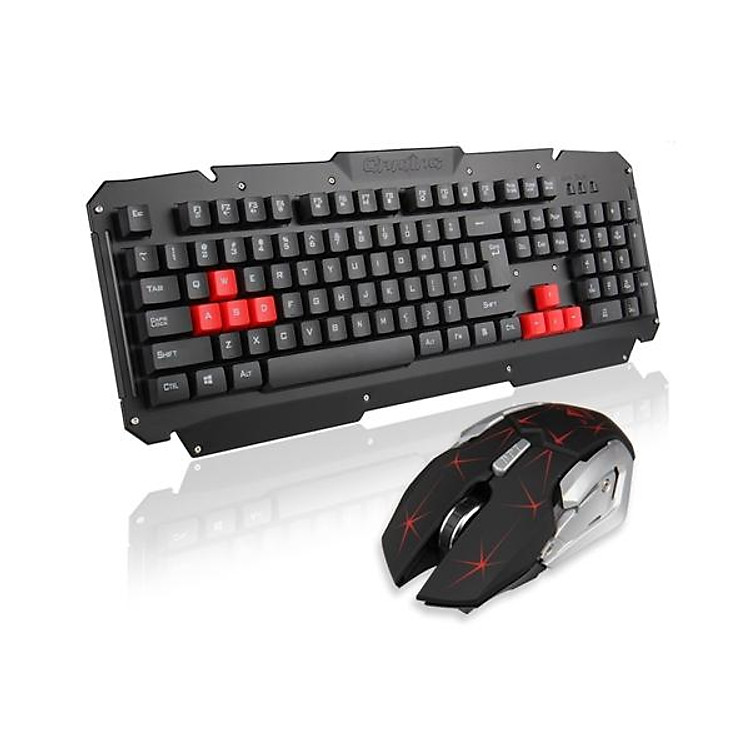 Bộ bàn phím và chuột không dây HK6700