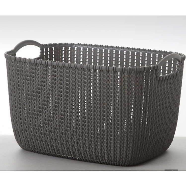 giỏ đựng đồ giả mây Hàn Quốc ( nhiều kích thước ) - màu ngẫu nhiên