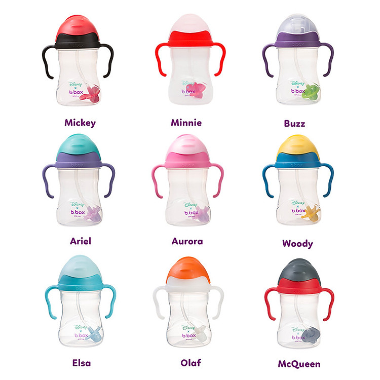 b.box Disney Bình nước 360 độ cho bé tập uống nước 240ml