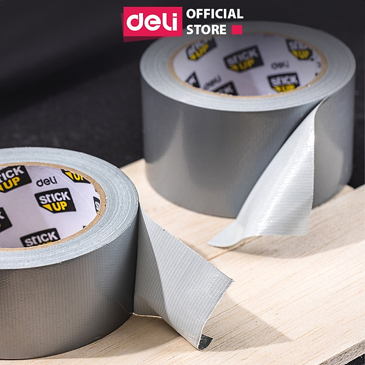 Băng keo vải đa năng Deli 60mm*20m - Ảnh 2