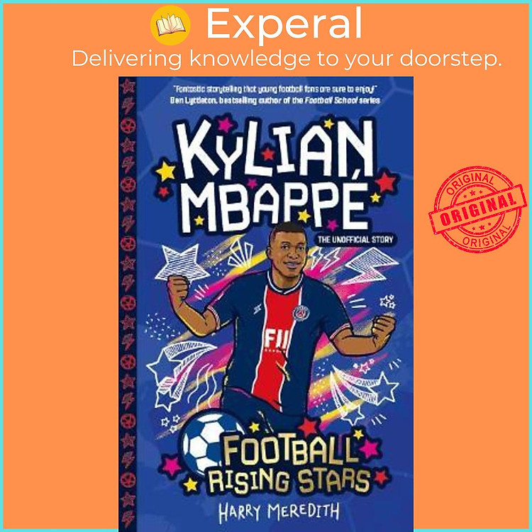 Sách - Football Rising Stars: Kylian Mbappe by Harry Meredith (UK edition, paperback)