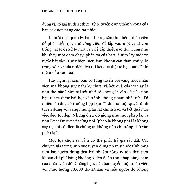 Bí Quyết Tuyển Dụng & Đãi Ngộ Người Tài (Tái Bản) - Ảnh 5