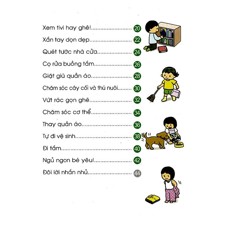 Cẩm Nang Sinh Hoạt Bằng Tranh Cho Bé Tập 1: Kĩ Năng Sinh Hoạt Thường Ngày (Tái Bản 2019) - Ảnh 3