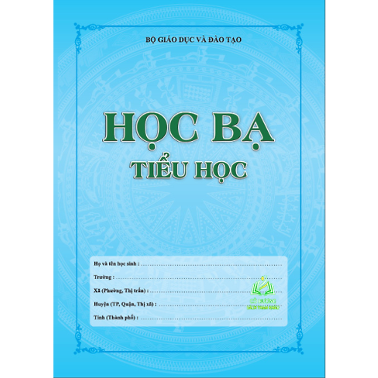 Học bạ tiểu học (THEO THÔNG TƯ 22&30)