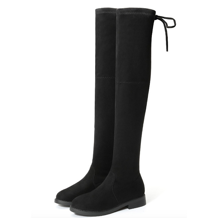 Boot nữ cổ cao đế trệt GCC28