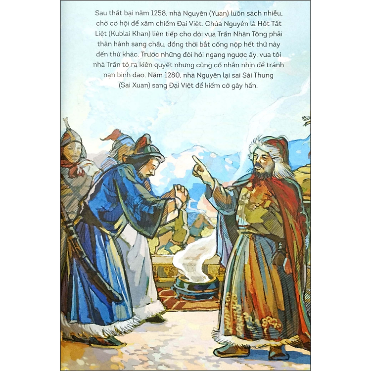 Lịch sử Việt Nam bằng tranh - Chiến thắng quân Nguyên Mông lần 2 (bản màu) - Ảnh 3