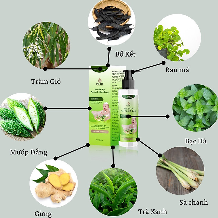 Sữa Tắm Gội Tràm Trà Minh Khang Chính hãng Tiết kiệm - Hình ảnh 2