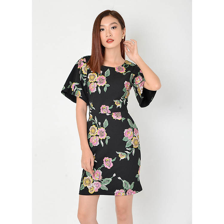 Đầm body công sở thời trang Eden - D327