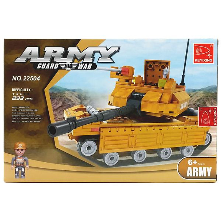 Mua tại Tiki: Mua Đồ Chơi Lắp Ráp Xe Tăng Army Chính hãng Ưu đãi