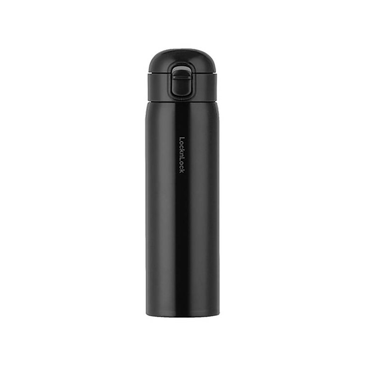 Bình Giữ Nhiệt LocknLock Round One - Touch Tumbler 500Ml - 2 Màu (Đen, Trắng) - LHC3296